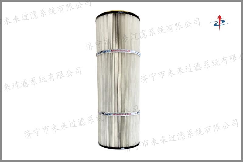抛丸机除尘米兰体育网页官网-米兰（中国）是一种用来进行过滤的筒状元件，米兰体育网页官网-米兰（中国）的滤料可选国产或进口聚酯长纤维无纺布